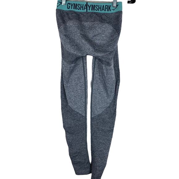 Gymshark Women's Gray and Blue Flex Leggings NO SIZE TAG Size XS EUC - Picture 2 of 6